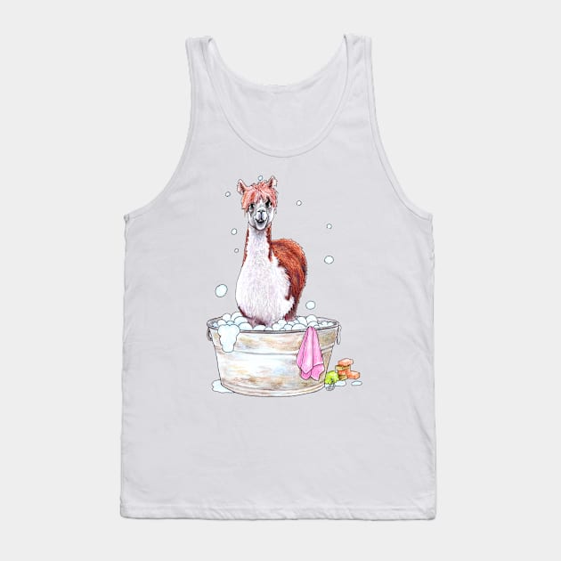 Spit Bath Tank Top by Julie Townsend Studio